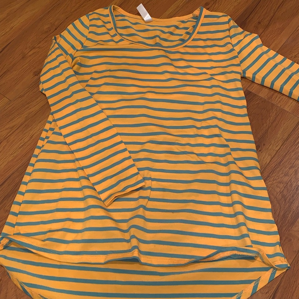 🍭EUC - Lularoe Striped Lynnae (XS)